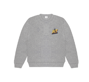 【数量限定】宇宙グレーNTトレーナー 〜中丸サイズエディション〜