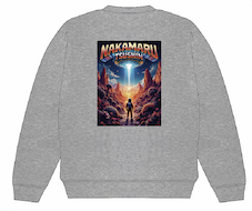 【数量限定】宇宙グレーNTトレーナー 〜中丸サイズエディション〜