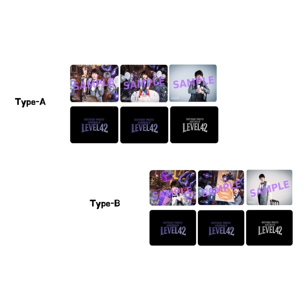 選ばざるを選ぶフォトカード ANOMALY BIRTHDAY  LEVEL42【数量限定】