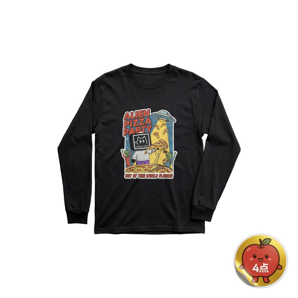 中丸通信オールナイト初回記念ロンT  中丸サイズエディション[4pt]