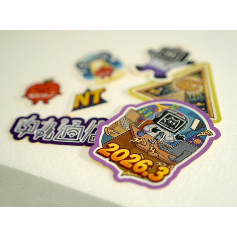 己の固定概念を貼り替えるステッカー[1pt]