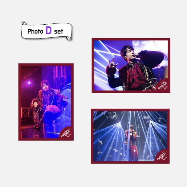 中丸 ライブフォト3枚セット D